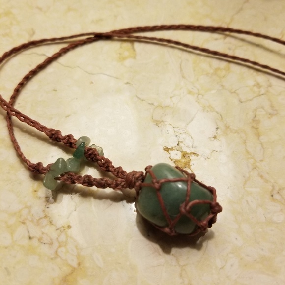 Jewelry - UNISEX Jade stone necklace
